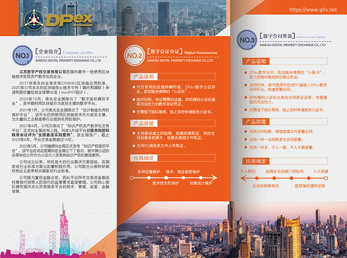 江蘇數(shù)字產(chǎn)權(quán)交易有限公司三折頁設(shè)計(jì) 江蘇數(shù)字產(chǎn)權(quán)交易有限公司三折頁設(shè)計(jì)