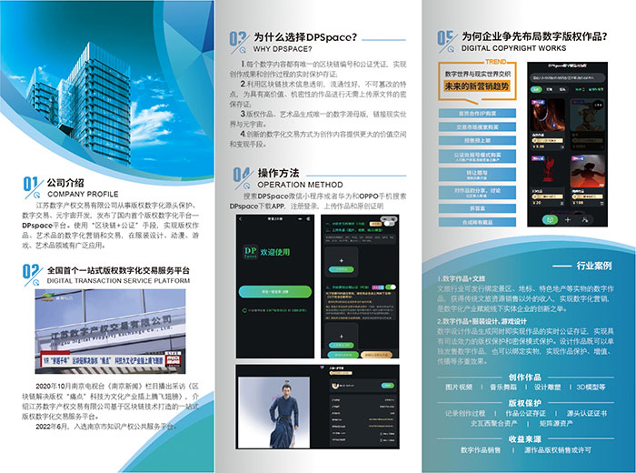 江蘇數(shù)字產(chǎn)權(quán)交易有限公司三折頁設(shè)計(jì) 江蘇數(shù)字產(chǎn)權(quán)交易有限公司三折頁設(shè)計(jì)