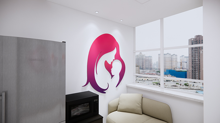 母嬰室文化墻設(shè)計(jì)